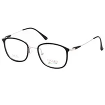 Óculos de Grau Visard TR1820 Unissex, Tamanho 48-12-138 C2, Metal - Preto
