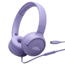 Fone de Ouvido JBL Tune 520C - USB-C - Lilas  Fone de Ouv...