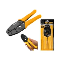 Alicate de Crimpado Con Trinquete Tolsen 38056 22 CM
