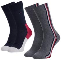 Meias Tommy Hilfiger 471010001 085 Masculina (2 Pares)