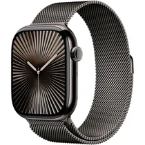 Apple Watch Series 10 46MM GPS + Celular MWYW3LW/A Slate Titanium/Milanese Loop Slate M/L