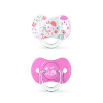 Suavinex Set Chupete Fisiologico Memories Rosa 18 Meses +