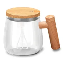 Copo Mixer MVVB-090 Electric Mixing / 500ML / Recarregavel - Vidro Transparente