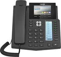 Telefone IP Fanvil X5S com Fio - Preto
