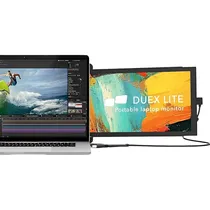 Monitor Portátil Mobile Pixels Duex Lite 12.5" FHD - Cinza