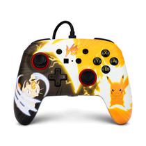 Controle Powera Enhanced Wired Pikachu VS Meowth para Nintendo Switch - (PWA-A-00601)