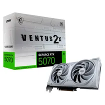 Placa de Vídeo MSI Ventus 2X Oc White Nvidia Geforce RTX 5070 12GB GDDR7 - 912-V532-010