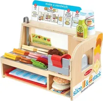 Sandwich Counter Melissa & Doug 41650 (56 Peças)