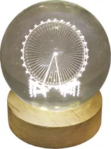 Lâmpada Esfera de Cristal RQLP00M-15 Roda Gigante