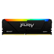 Memória Ram Kingston Fury Beast RGB 16GB DDR4 3200 MHZ - KF432C16BB2A/16
