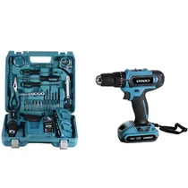 Ferramenta Kit Parafusadeira Bateria Sate A-TK884 12V
