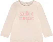 Camiseta Manga Longa para Bebê Orchestra HI01VN-Roc - Feminina