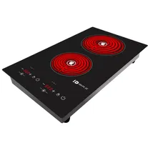 Fogão Elétrico HD Play HM-AVTR2H - 3000W - 2 Bocas - 220V 50/60HZ - Preto  Fogão Elétr...