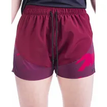 Short Ferso C1 Sport SFFC0001-K1 Tamanho P Feminino - Bordô Sublimado