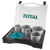 Kit de Serras Copo para Metal e Concreto Total TACSH2071 com 7 Peças