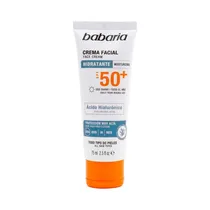 Babaria Crema Facial Acido Hialuronico SPF50 75ML