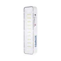 Luz LED de Emergencia Empalux IE33005 2W 6400K 70-110 Lúmenes Bivolt