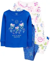 Conjunto de Pijama Carter's 2Q071410 - Feminina (4 Peças)