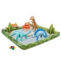 Piscina Intex 56132 Inflável Dinosaurio 201X201X36