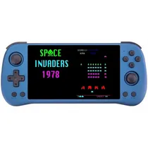 Console Portátil Powkiddy X55 64GB de 5.5" com 10.000 Jogos - Azul