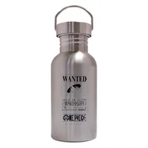 Abystyle Steel One Piece Canteen Steel Bottle-Wanted Luffy 02519