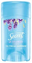 Desodorante Secret PH Balance Lavender 5X Fresh Defense - 45G