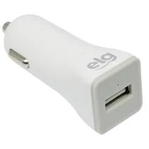 Cargador Vehiculo USB Elg CC1SE Blanco