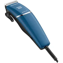Máquina de Cortar Cabelo Mondial Pratic Style CR-10-Bi Bivolt - Preta/Azul