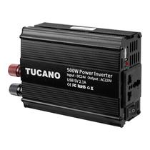 Inversor de Voltagem Veicular Tucano / 500W / 220V - Preto