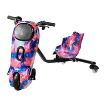 Triciclo Elétrico Keen Robot - 8.5" - Bluetooth - LED - Recarregável - Galáxia Céu