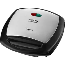 Grill Mondial Max Premium G-07 1200 W 220V - Preto/Prata