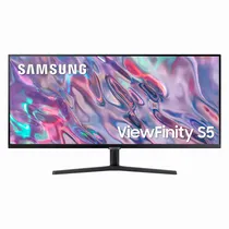 Monitor Gamer Samsung Viewfinity S5 LS34C502GANXZA 34" Full HD 100HZ Ips - Preto