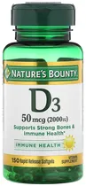 Nature's Bounty D3 50MCG (2000 Iu) 150 Softgels