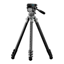 Tilta Tripé Cine 75MM de Fibra de Carbono com 3 Estágios Snow Camo
