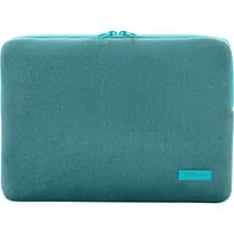 Capa Tucano Second Skin Velluto Sleeve para Macbook Air/Pro 13" Azul Petróleo - (BFVELMB13-P)