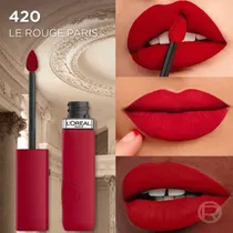 Loreal Infallible Labial Matte 420 Le Rouge de Paris