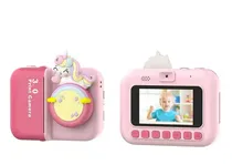 Satellite Camara Infantil Unicornio c/Imp. P/Colorear A-DV936 Pink