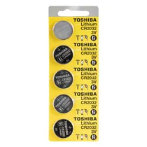 Bateria Toshiba - CR2032 - 5 Unidades