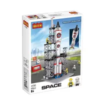 Juguete de Construcción Cogo Space Rocket Launcher 4130 309 Piezas