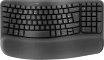 Teclado Logitech Wave Keys 920-012278 Wireless Grafite (Espanhol)