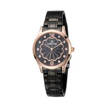 Relogio Analogico Feminino Daniel Klein Premium DK11990-5 - Preto/Rosa Ouro