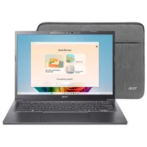 Notebook Acer Aspire 14 Ai A14-52MT-59DP Intel Core Ultra 5 226V Tela Touch Wuxga 14" / 16GB de Ram / 1TB SSD - Steel Cinza (Ingles)