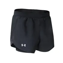 Under Armour Short Fem FLY BY 2.0 2IN1 1356200-001 BLK