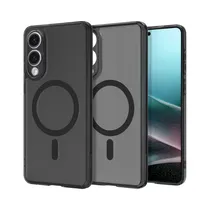Estuche Protector Spigen Ultra Hybrid Magfit para Samsung Galaxy S25 Edge ACS09419 Frost Black