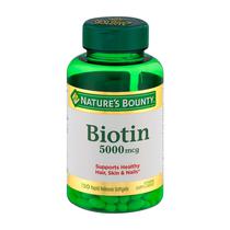 Biotin Nature's Bounty 500MCG 150 Softgels