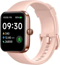 Smartwatch Blulory Glifo 208 - Rosa Dourado