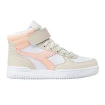 Tênis Diadora Raptor Mid PS Branco Infantil US 11.5