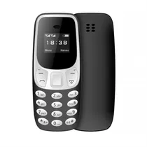 Celular Mini Super Small BM10 Dual Sim Tela 0,66" - Preto/Branco (Replica Nokia)