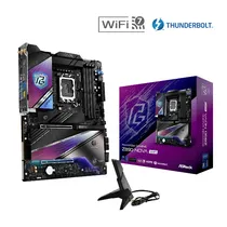 Placa Mãe Asrock LGA1851 Z890 Nova Wifi DDR5 / HDMI / USB-C / Lan / Som
