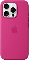 Case Apple para iPhone 16 Pro MYYN3ZM/A - Silicone Case Magsafe Fuchsia